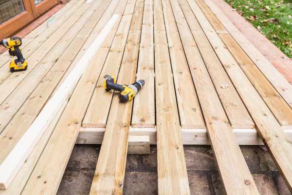 Damaged Deck Boards Repair in Ballwin