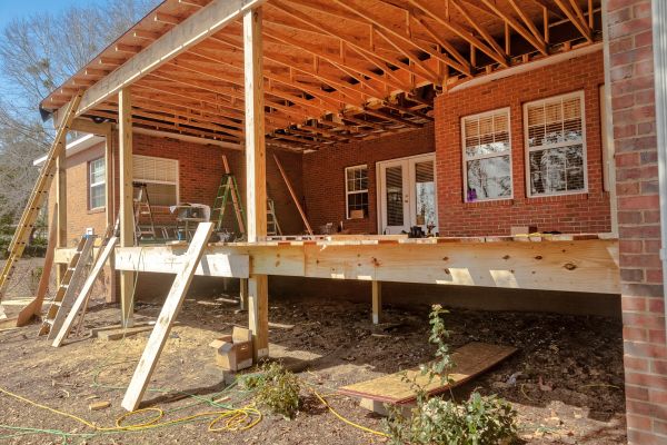 Porch Columns Installation in Ballwin