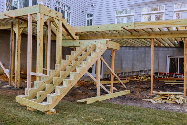 Deck Post Replacement in Ballwin