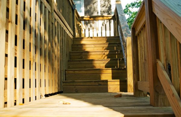 Deck Steps Replacement in Ballwin