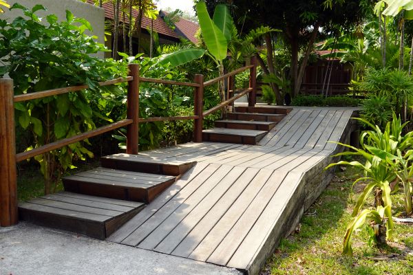 Wood Ramp Installation in Ballwin