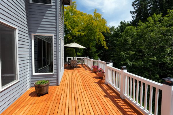 Cedar Deck Construction in Ballwin