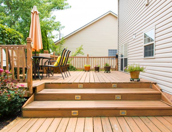 Cost of Wooden Patio Installation in Ballwin