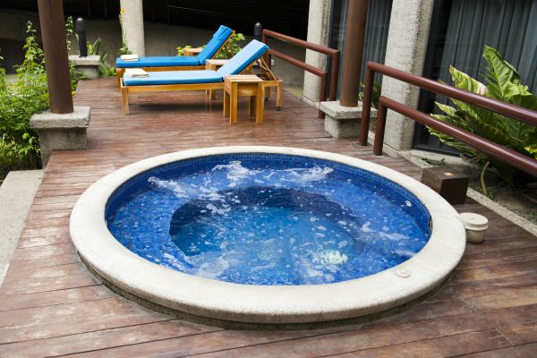 Hot Tub Deck Construction in Ballwin